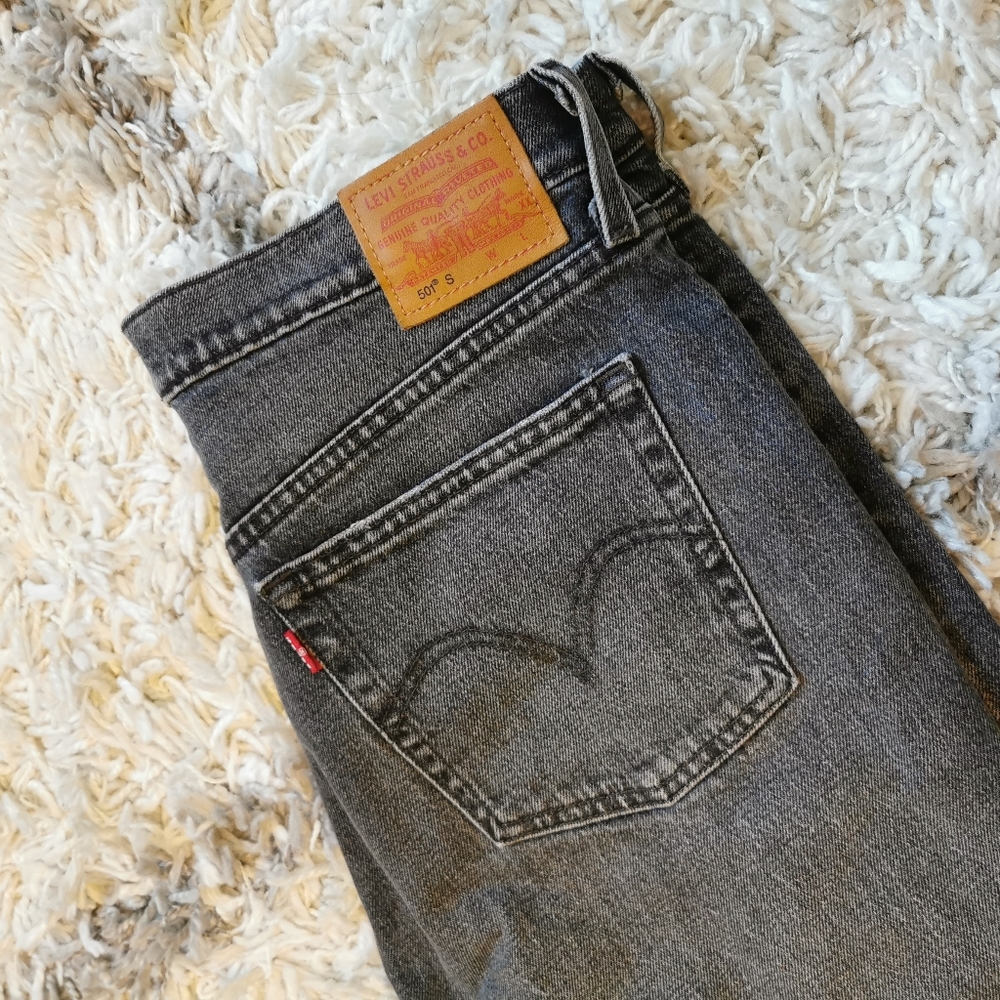 Levi's grey wash jeans size 31